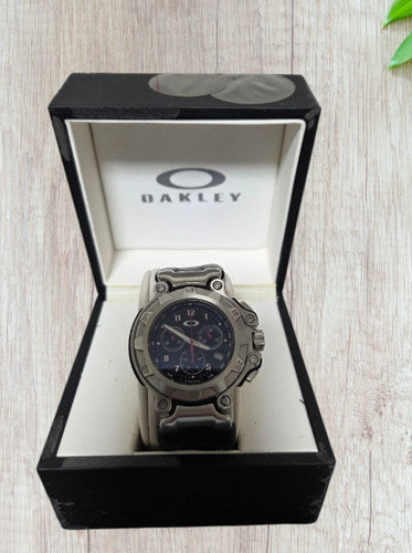Oakley black chronograph - black,