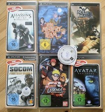 Set 7 Spiele - Naruto, Monster Hunter, Sims uvm - PSP - Sony Playstation⚡️