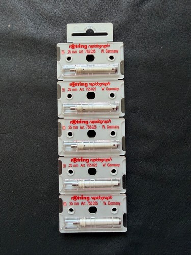 Stück 25mm rotring - 0.25mm,