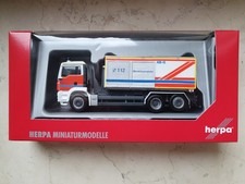 herpa 047944 MAN TGS M Abrollcontainer-LKW Werkfeuerwehr Salzgitter
