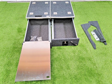 Universal Schubladensystem Stahlblech mit Auszug&Tisch passend Jeep Wrangler JK