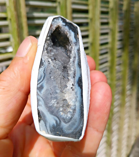 Achat geode mit druse - achat,