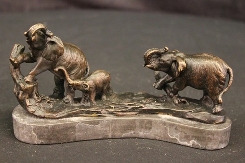 Hot besetzung bronze elefanten - bronze,