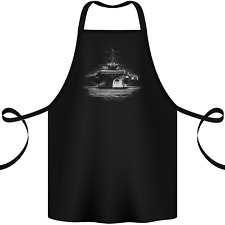 Flugzeugträger Royal Navy Schiff Matrose Baumwolle Schürze 100% Bio