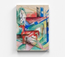 Franz Marc Wandbild Landschaft