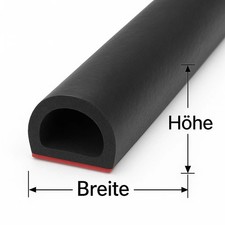 Kfz Gummidichtung selbstklebend Moosgummi Türdichtung Hubdach Dichtung