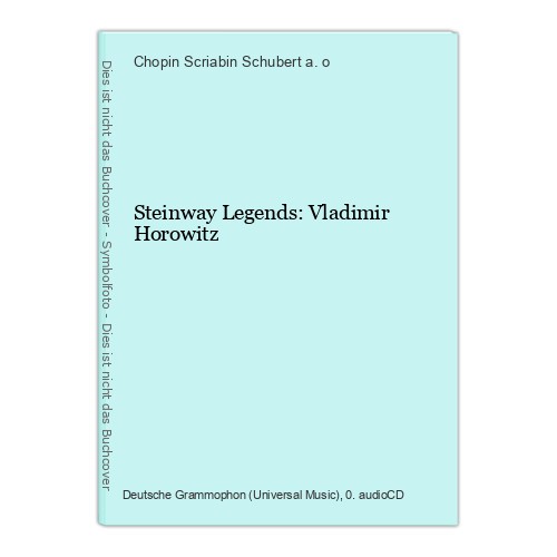 Steinway legends vladimir - steinway, legends: