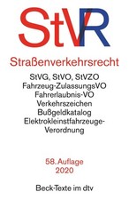 Straßenverkehrsrecht: Straßenverkehrsgesetz, Straßenverkehrs-Ordnung, farbi