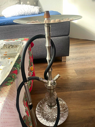 Shisha wasserpfeife aus - shisha, glas