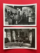 2 x Foto AK FREIBERG um 1953 Bergbau Museum Innenansichten    ( 58369