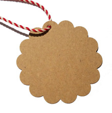 30 Geschenkanhänger rund 5 cm