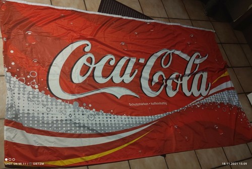 Coke cocacola flagge bar - cocacola,
