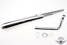 32mm Auspuff Anlage mit Flansch Krümmer SET für Kreidler Florett K54 LF RM RMC