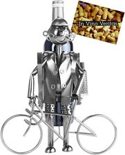 Weinflaschenhalter Radfahrer