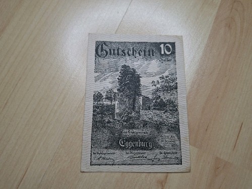 Notgeld österreich eggenburg - Österreich,