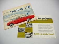 Original Prospekt Ford Taunus