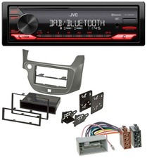JVC Bluetooth USB DAB MP3 Autoradio für Honda Jazz (ab 2009) - silber