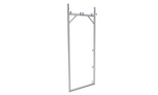 Vertikalrahmen Alu 0,50 m -