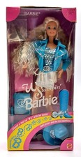 1993 Western Stampin' Barbie Puppe / Doll with Cowboy Boots / Mattel 10293, NrfB