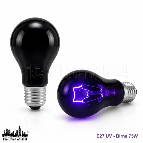 E27 deko schwarzlicht - e27, /