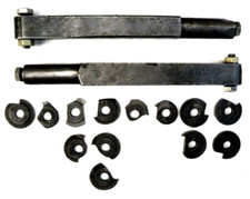 2 Drehstahlhalter DBGM für Sicherungsringe incl. 13 HSS Drehstahl 0,8–4,1mm I A