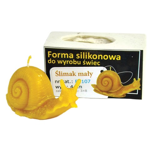 Kerzengießform schnecke - kerzengießform,