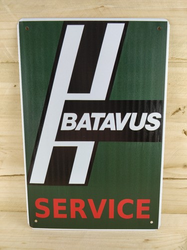 Batavus service blechschild - service,