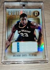 Anthony Davis - Panini Gold Standard 2014 - White Gold - 2 Color Patch #075/199