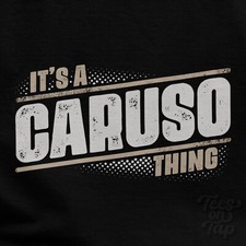 IT'S A CARUSO THING T-SHIRT