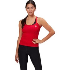CASTELLI Damen Tanktop Sportshirt Promessa Jacquard Bavette Top, Rot, XS