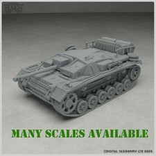 Sturmgeschütz III (StuG III) Sturmgeschütz - Bolt Action - Kampfschaden Maßstab