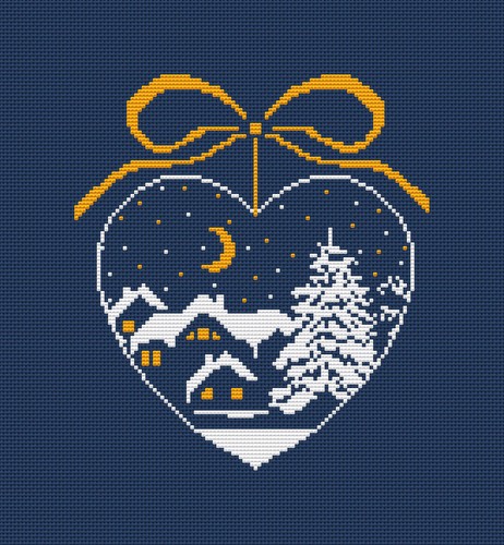 Kreuzstich vorlage weihnachten - kreuzstich,