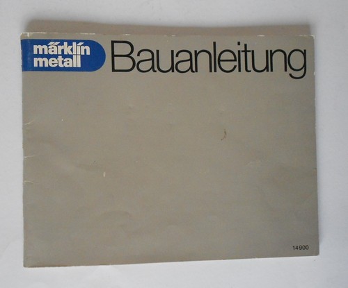 Märklin metall bauanleitung - märklin,