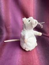 IKEA Maus GOSIG MUS 11 cm weiß Stofftier Plüsch Kuscheltier