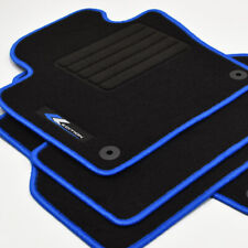 MP Velours Logo Fußmatten passend für VW Tiguan I 5N ab Bj. 2007 -2016 blau