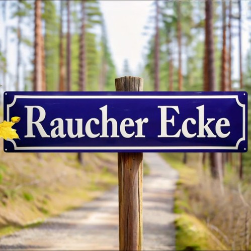 Raucher ecke raucherecke - raucher,