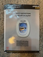 Safety Card Nesma Airlines Airbus A320 Issue No. 6 July 2023
