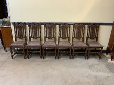 6 antike Gründerzeit Stühle