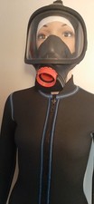 Gasmaske,Halbmaske,Dräger,Auer,Latex,Gummi,Vollgesichtsmaske,Atemmaske,Maske