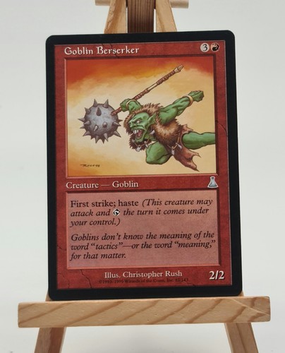 Goblin berserker urza - goblin, urza's