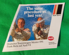 Aufkleber ,AUDI DTM'91
