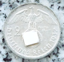 2 Reichsmark 1937 F Hindenburg