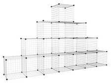 Drahtwürfel Regalsystem 16