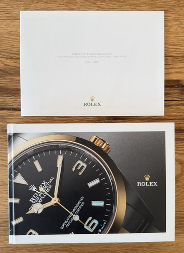 Rolex explorer katalog - rolex, buch
