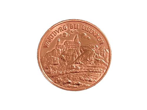 Medaille wartburg bei - bei, eisenach