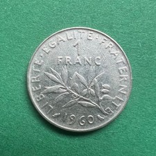 1 Franc 1960 Frankreich