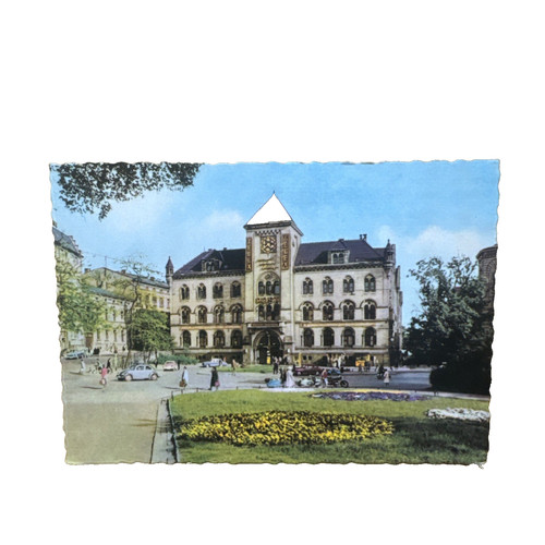 Postkarte halle saale - postkarte, ak