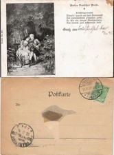 Spruchkarten/Gedichte Perlen Deutscher Poesie - Frühlingstraum 1898