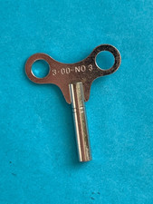 Uhrenschlüssel  vernickelt