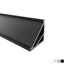 LED Alu Eckprofil für 12 mm